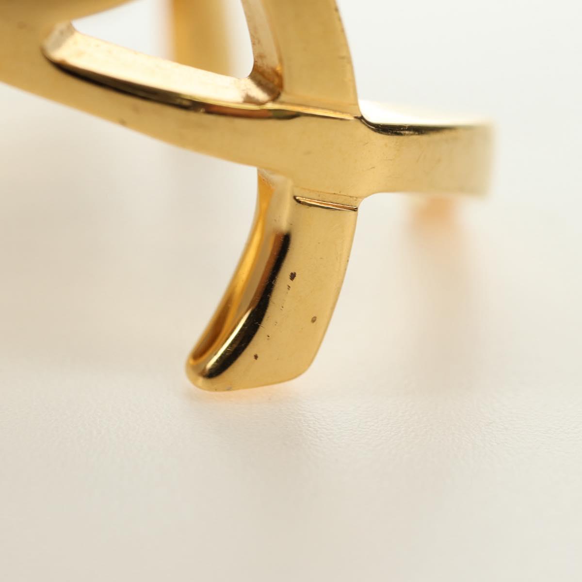 SAINT LAURENT Cassandra Bracelet metal Gold Auth yk20367M - Jerrillo image 7