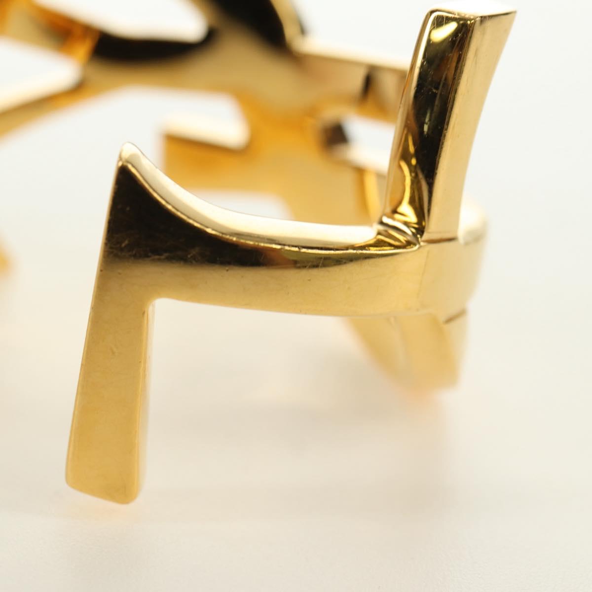 SAINT LAURENT Cassandra Bracelet metal Gold Auth yk20367M - Jerrillo image 9