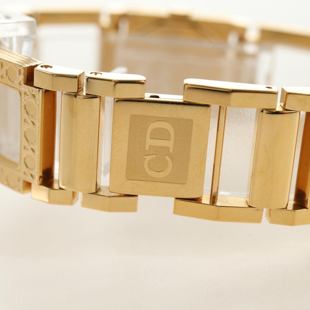 Christian Dior La Parisienne Watches metal Gold Auth yk20475M - Jerrillo image 9