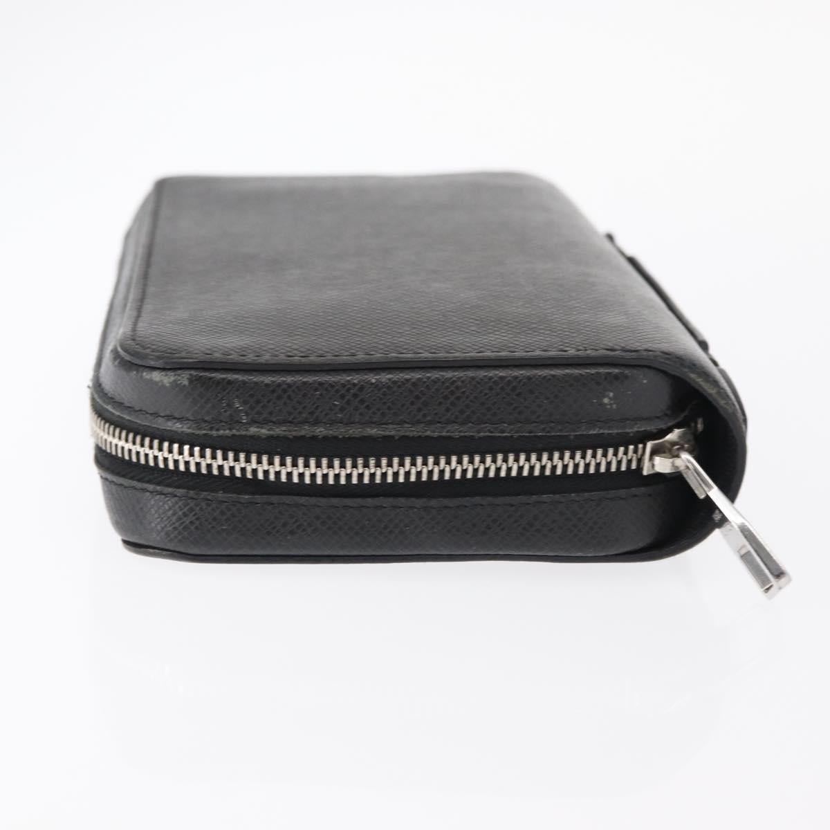 LOUIS VUITTON Taiga Zippy XL Long Wallet Black M44275 LV Auth 153416 - Jerrillo image 4