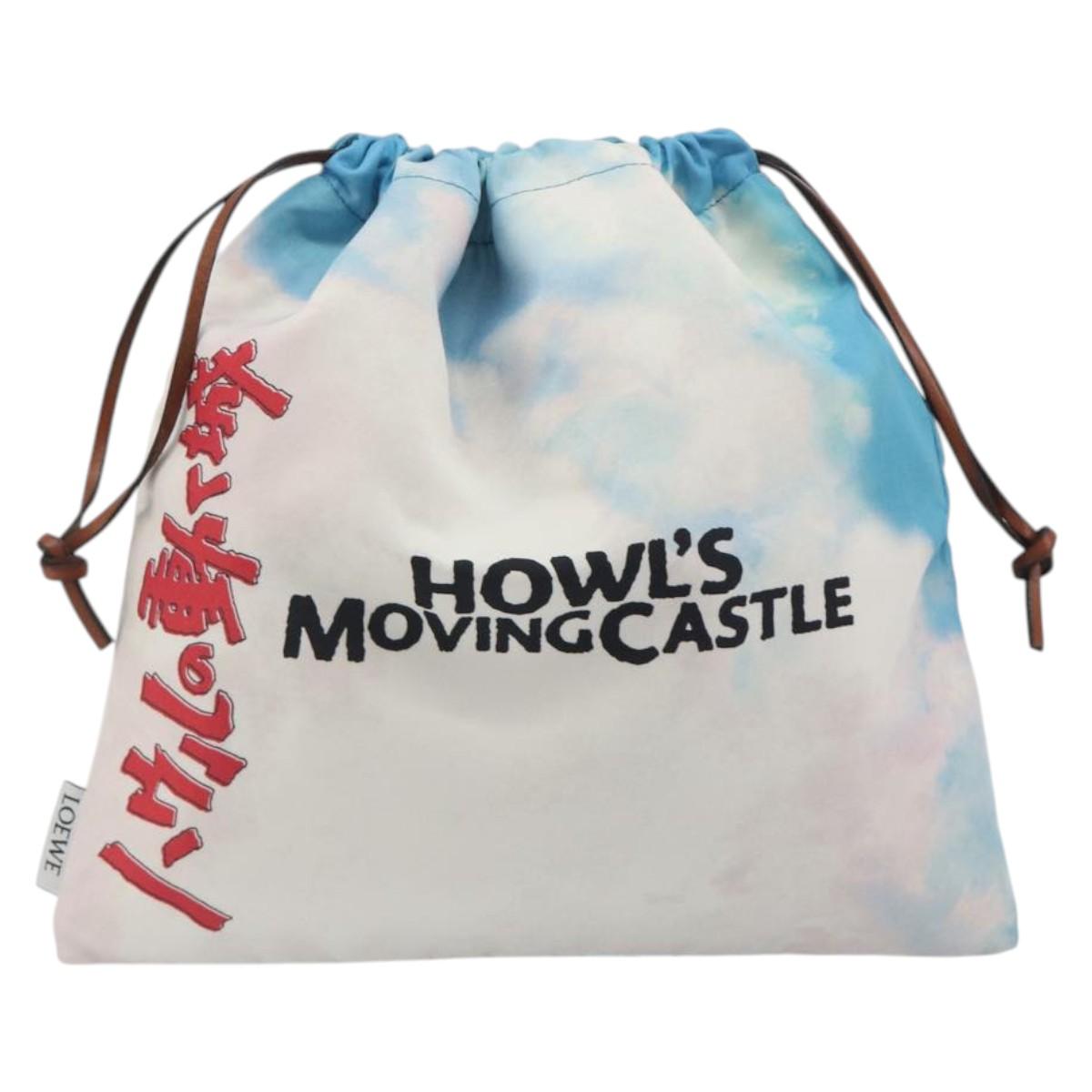 LOEWE x Studio Ghibli Howl's Moving Castle Pouch Nylon Blue Auth 167479M - Jerrillo image 2