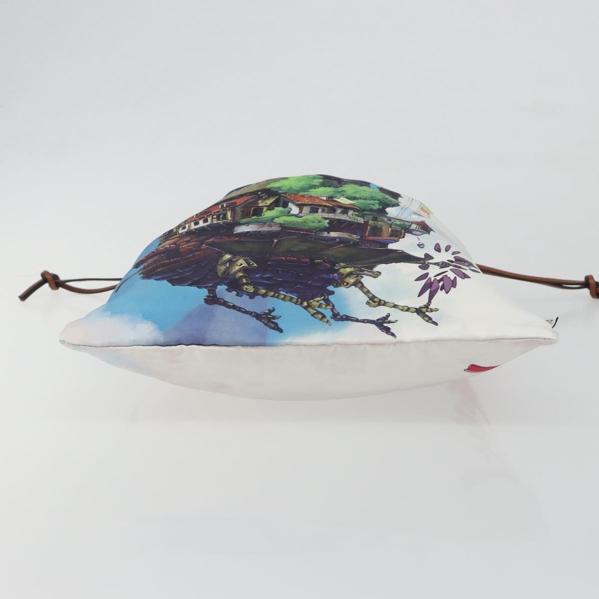 LOEWE x Studio Ghibli Howl's Moving Castle Pouch Nylon Blue Auth 167479M - Jerrillo image 8