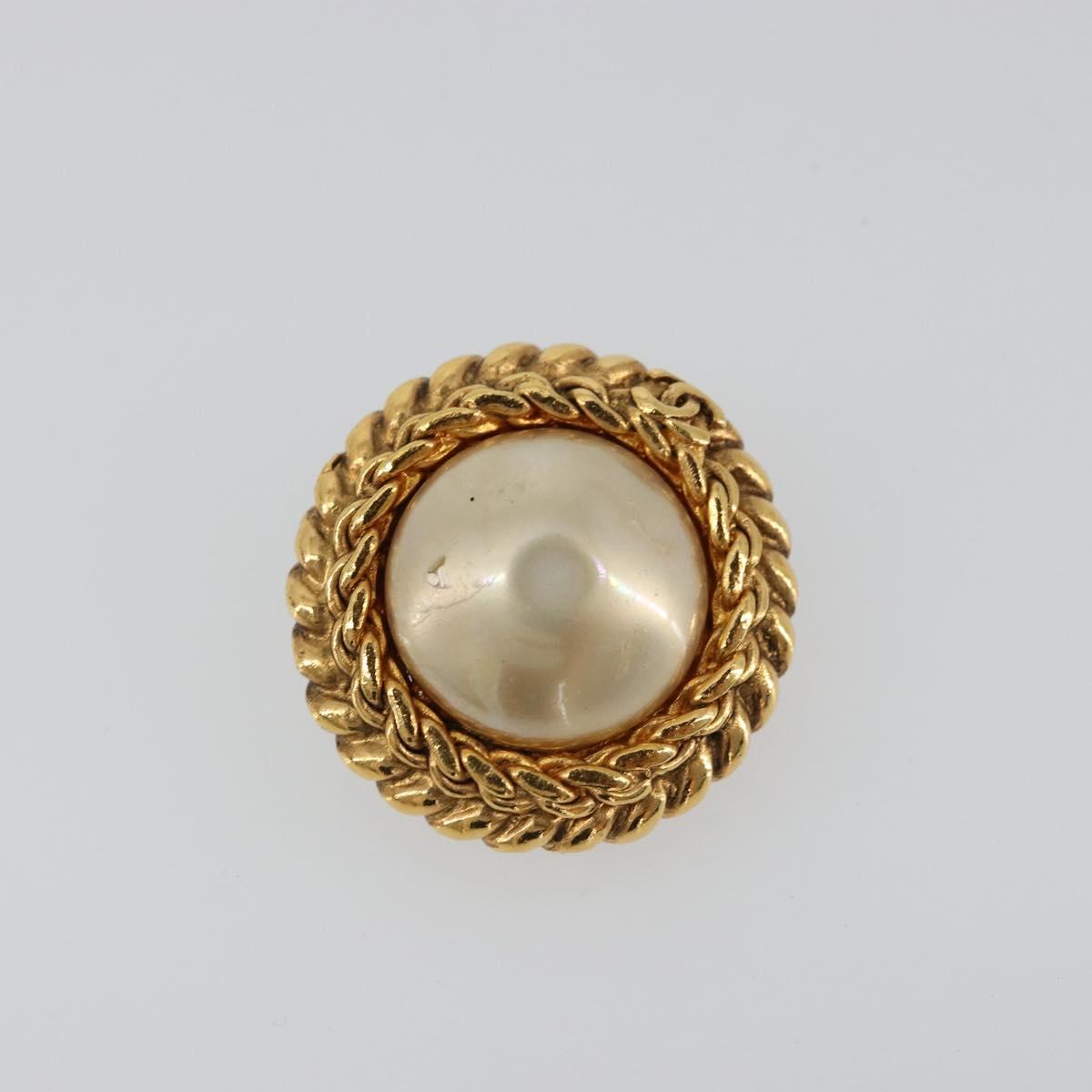 Orecchini CHANEL in metallo color oro con logo CC, autenticazione 175112 - Jerrillo image 6