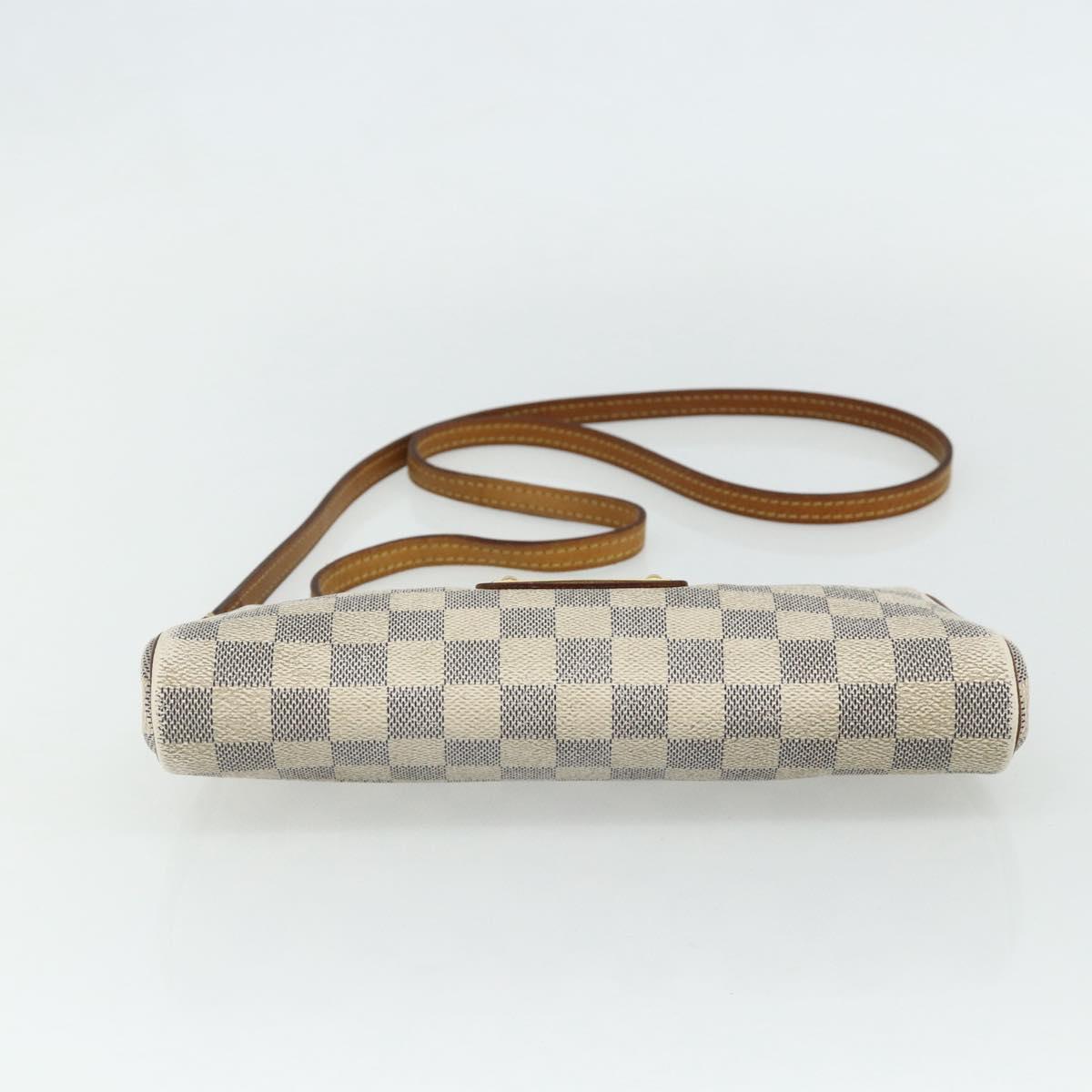 LOUIS VUITTON Damier Azur Eva Shoulder Bag 2way N55214 LV Auth 176535 - Jerrillo image 5