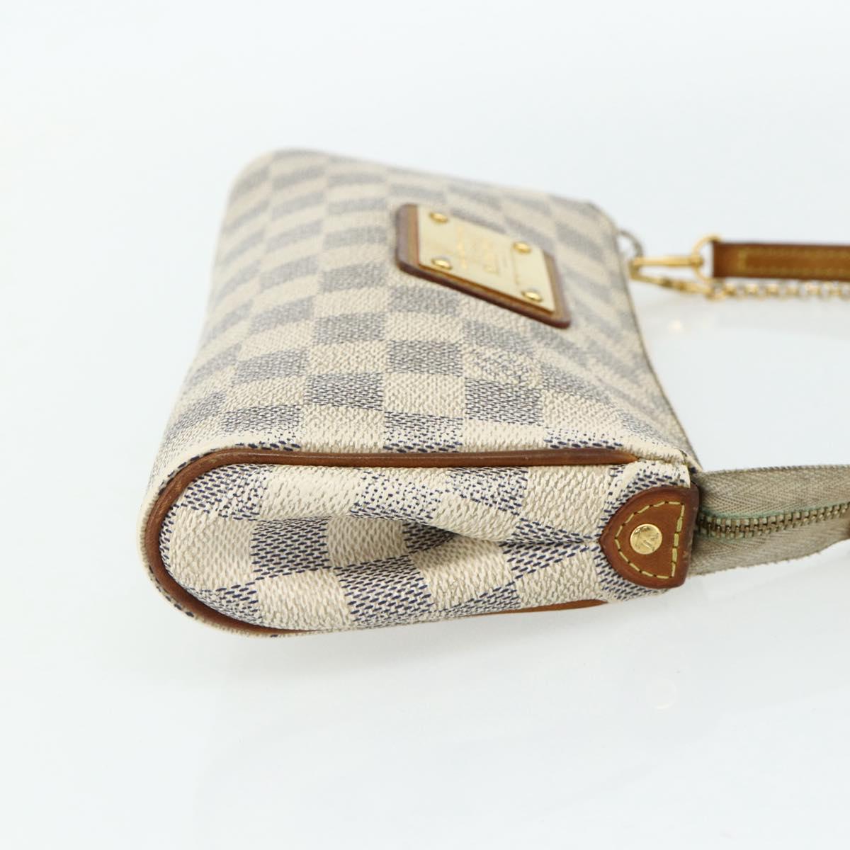 LOUIS VUITTON Damier Azur Eva Shoulder Bag 2way N55214 LV Auth 176535 - Jerrillo image 4