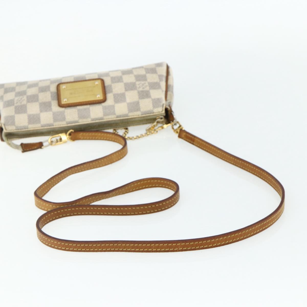 LOUIS VUITTON Damier Azur Eva Shoulder Bag 2way N55214 LV Auth 176535 - Jerrillo image 8
