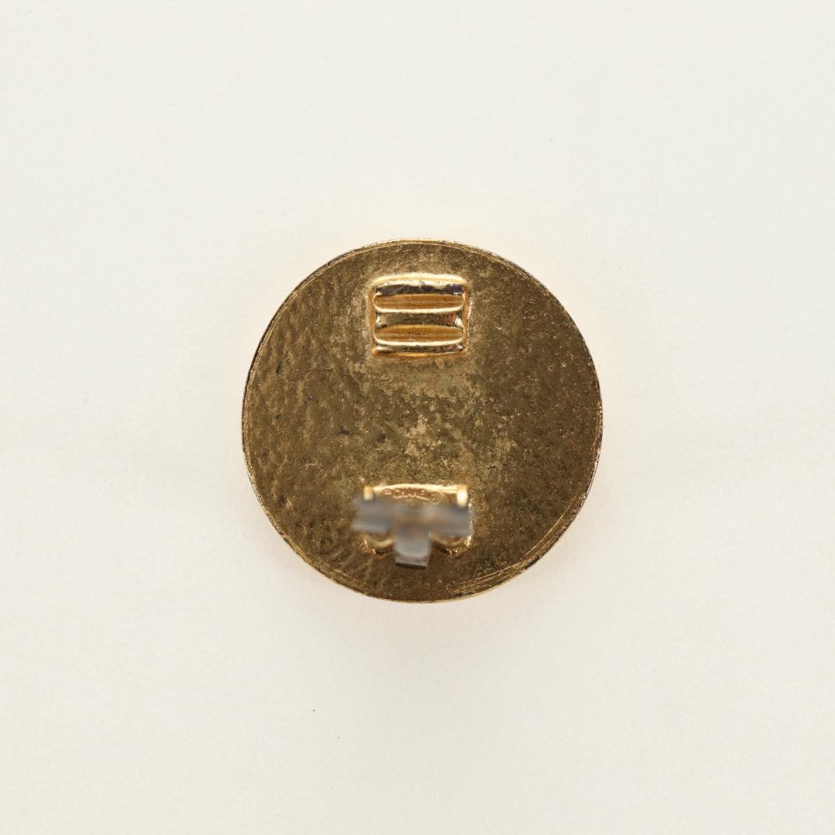 CHANEL Earring metal Gold Tone CC Auth 180939M - Jerrillo image 10