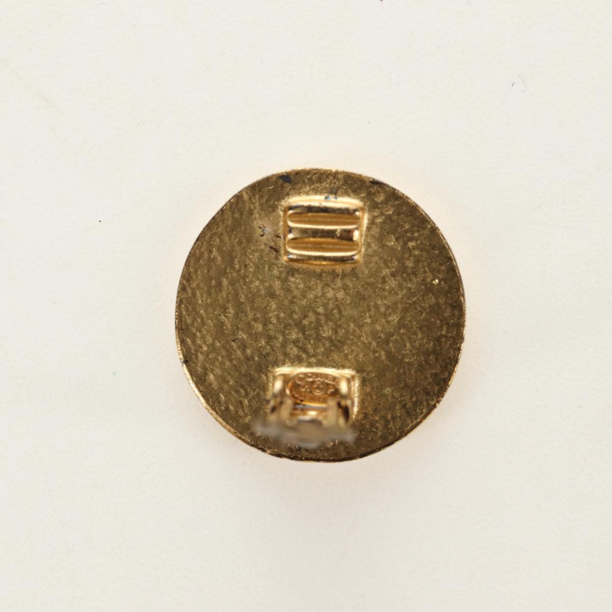 CHANEL Earring metal Gold Tone CC Auth 180939M - Jerrillo image 4