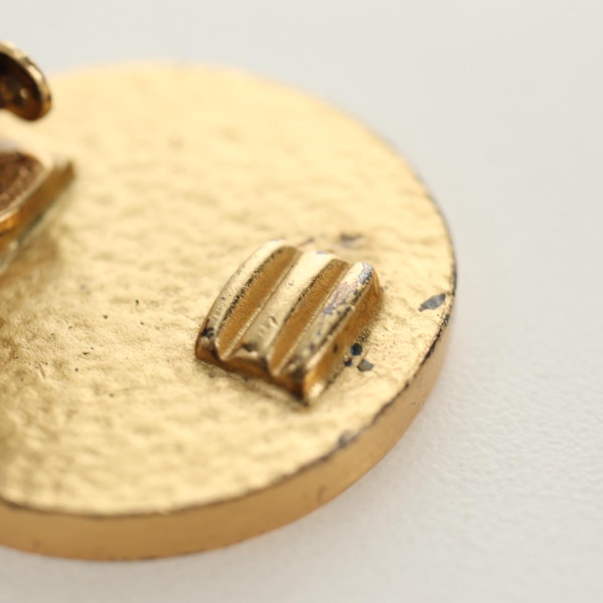 CHANEL Earring metal Gold Tone CC Auth 180939M - Jerrillo image 6