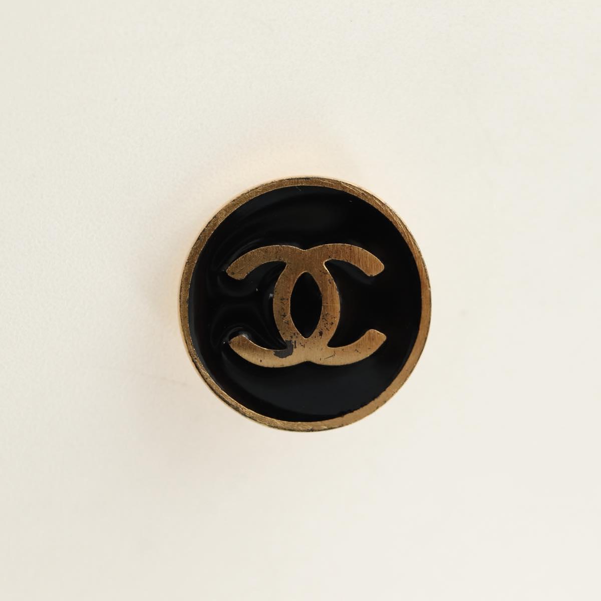CHANEL Earring metal Gold Tone CC Auth 180939M - Jerrillo image 8