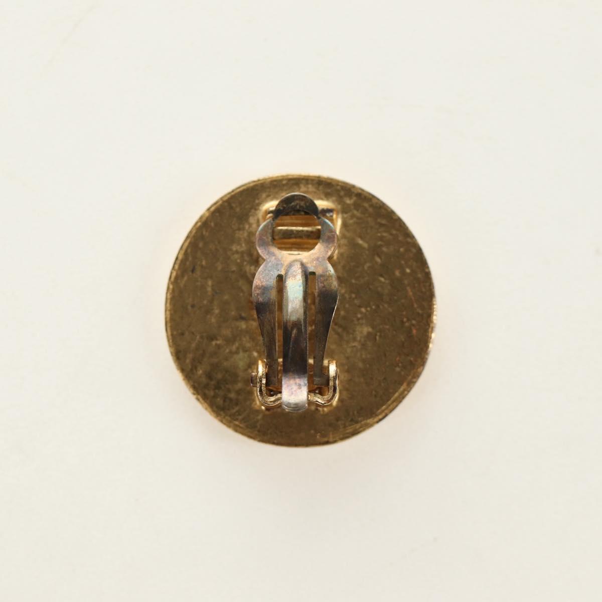 CHANEL Earring metal Gold Tone CC Auth 180939M - Jerrillo image 9
