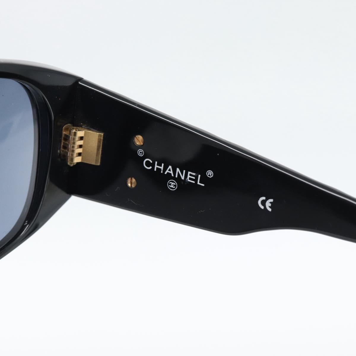 CHANEL Sunglasses plastic Black CC Auth 180944M - Jerrillo image 10