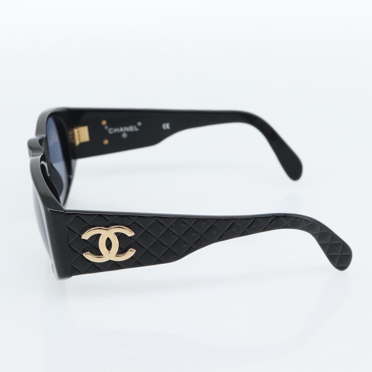 CHANEL Sunglasses plastic Black CC Auth 180944M - Jerrillo image 5