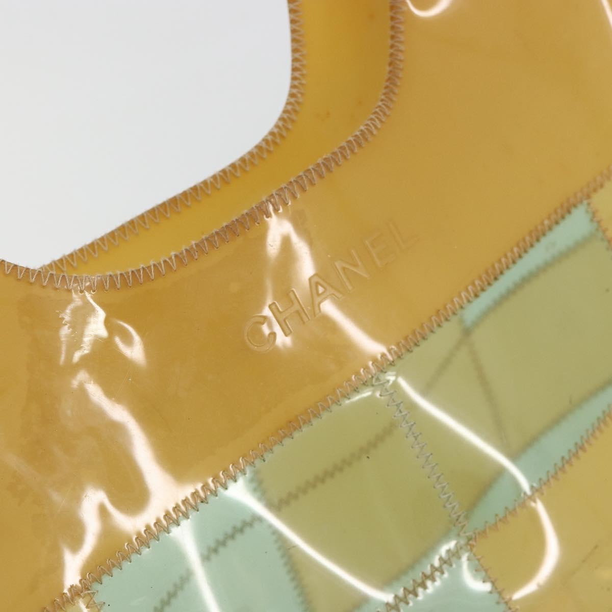 CHANEL Tote Bag Vinyl Clear CC Auth 181737 - Jerrillo image 10