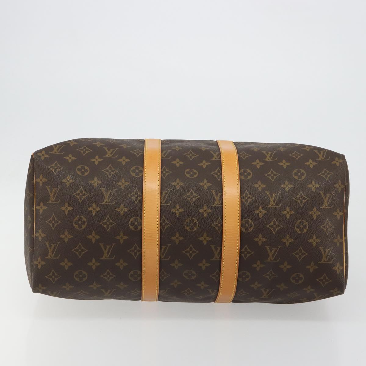 LOUIS VUITTON Monogram Keepall 45 Boston Bag M41428 LV Auth 184378A - Jerrillo image 5