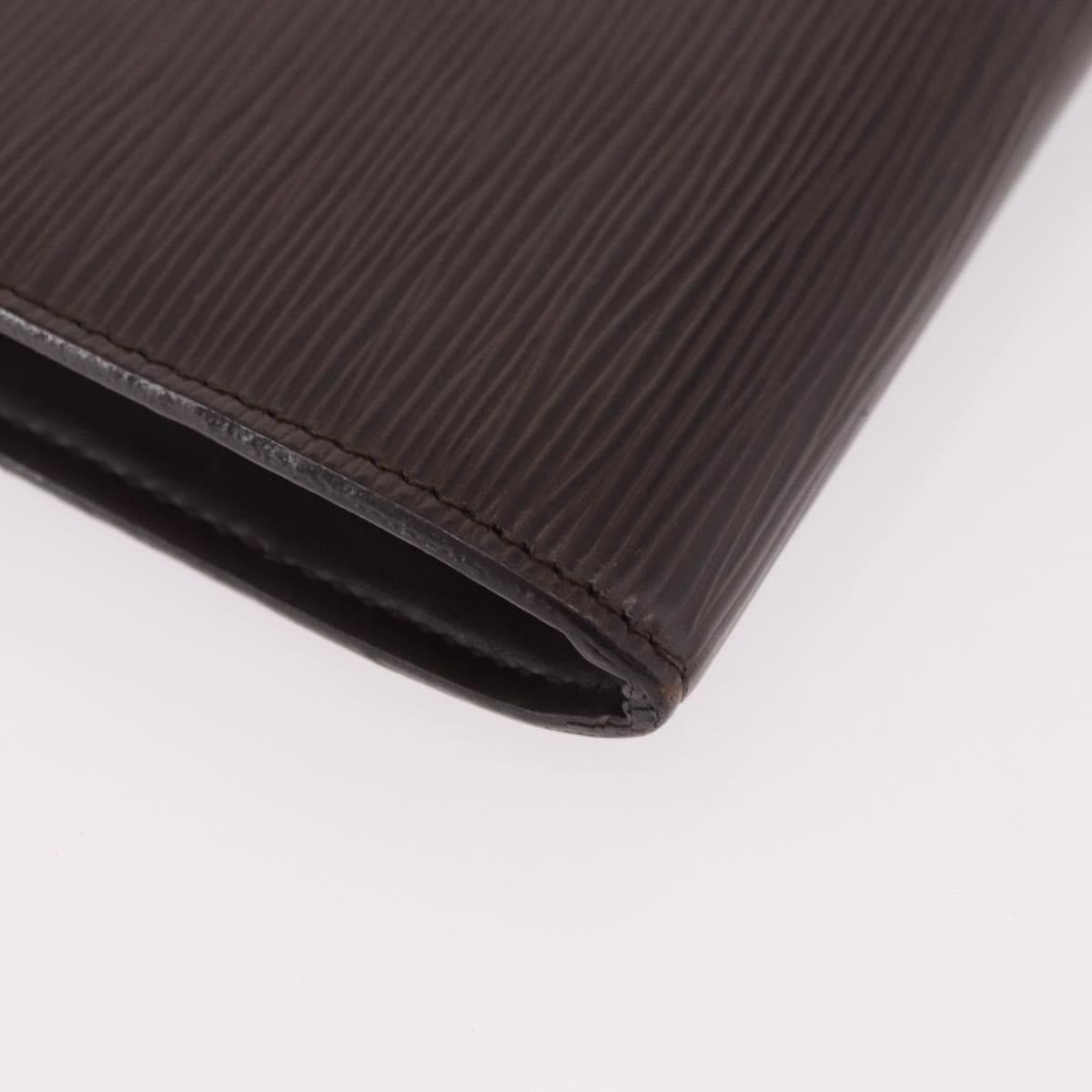 LOUIS VUITTON Epi Pochette Accessoires Pouch Mocha M5294D LV Auth 184652A - Jerrillo image 9