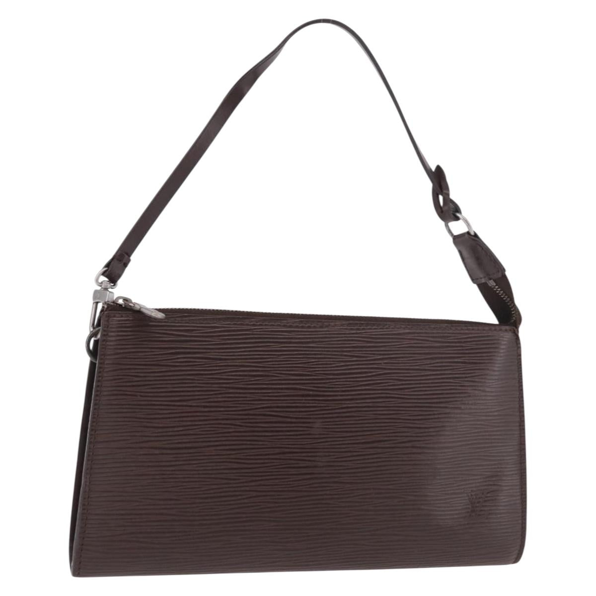 LOUIS VUITTON Epi Pochette Accessoires Pouch Mocha M5294D LV Auth 184652A – Jerrillo