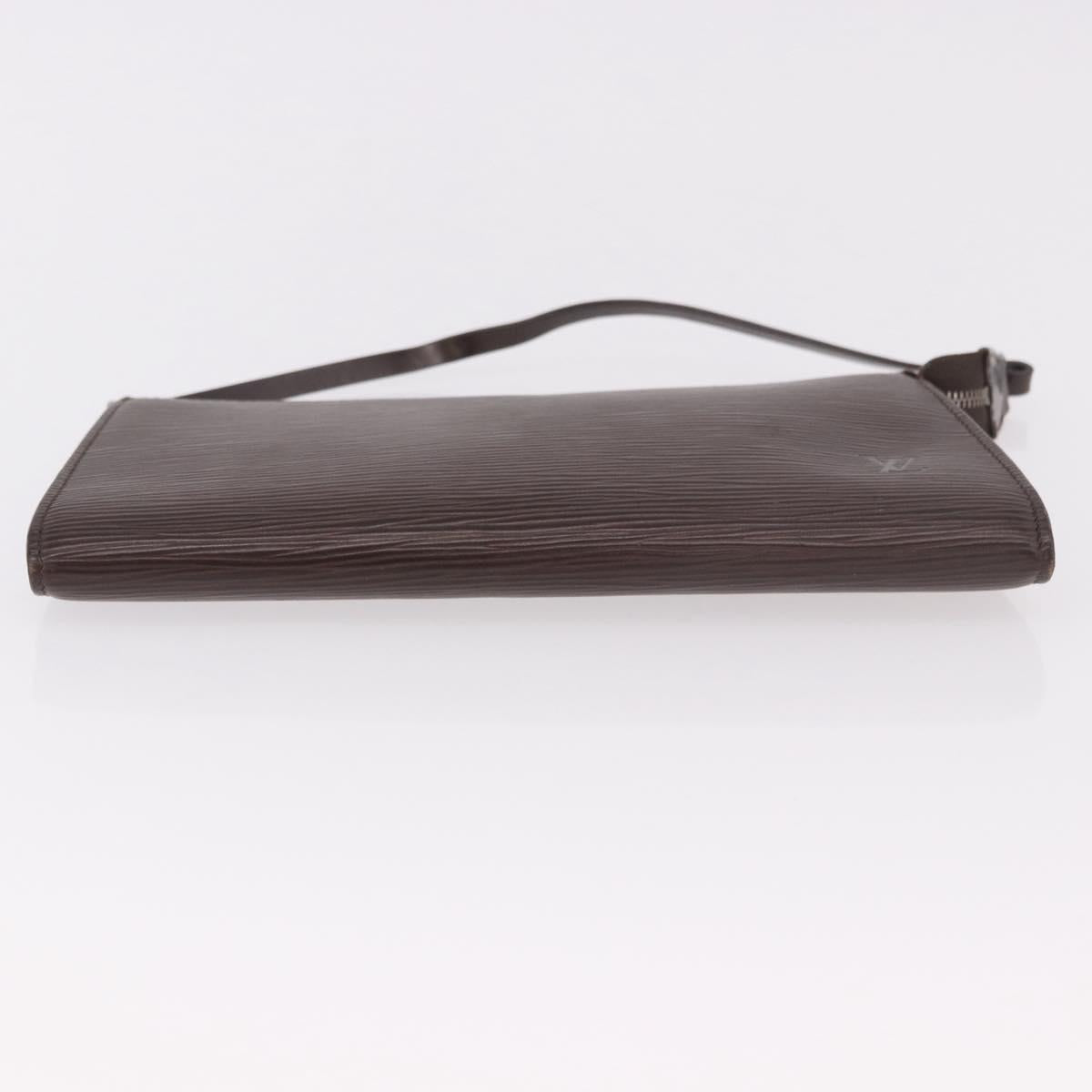 LOUIS VUITTON Epi Pochette Accessoires Pouch Mocha M5294D LV Auth 184652A - Jerrillo image 5