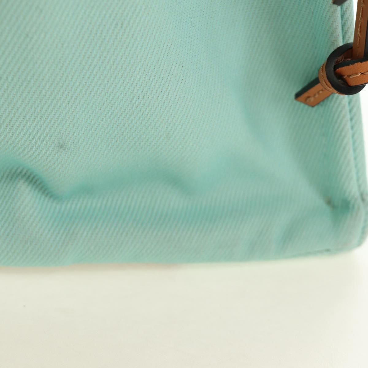 LOEWE Cushion Tote Bag Canvas Light Blue Auth 185304SM - Jerrillo image 6