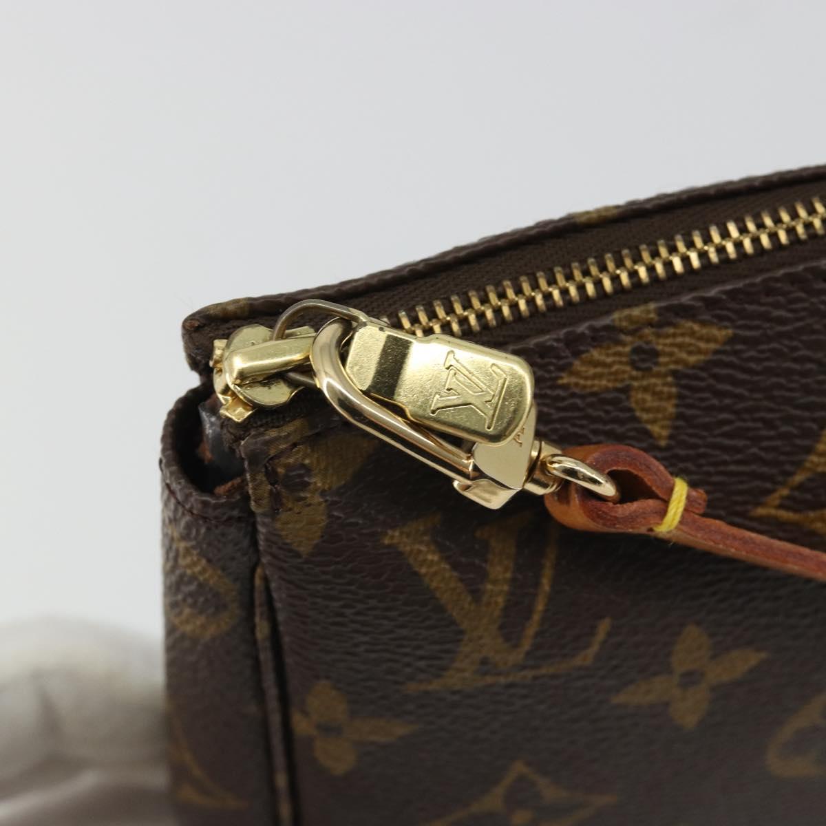 LOUIS VUITTON Monogram Pochette Accessoires Pouch M51980 LV Auth 185469A - Jerrillo image 10