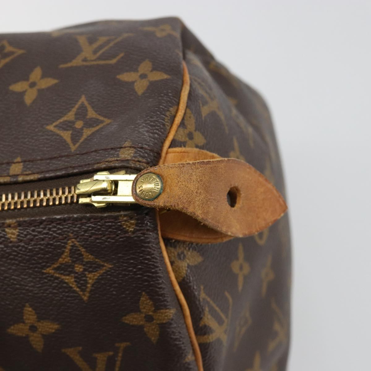 LOUIS VUITTON Monogram Speedy 30 Hand Bag M41526 LV Auth 185705A - Jerrillo image 9