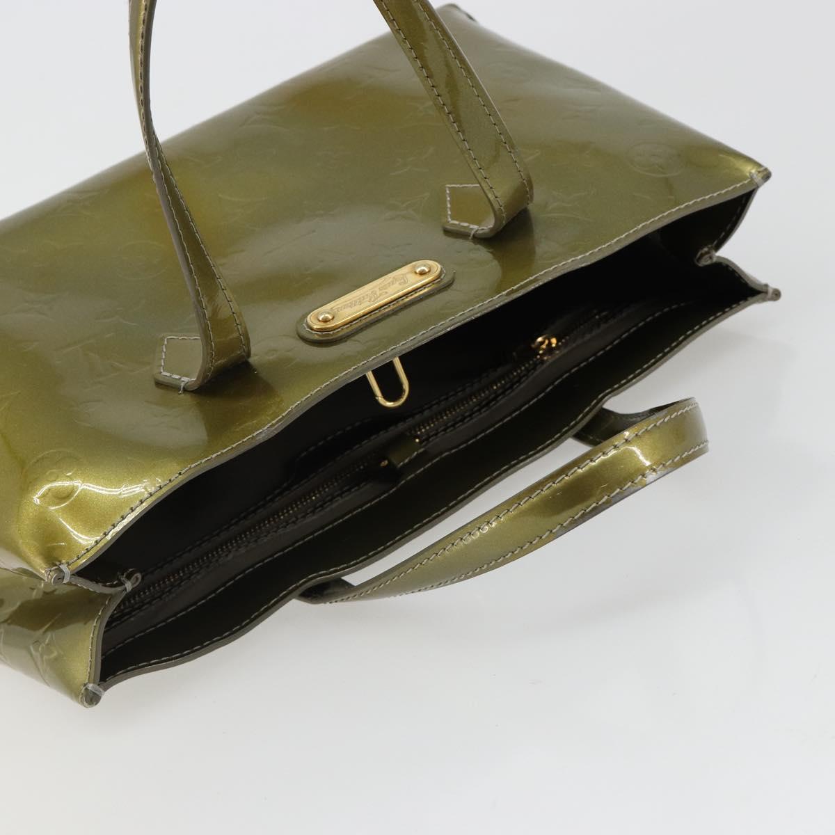 LOUIS VUITTON Vernis Wilshire PM Hand Bag Veil Amplession M91643 LV Auth 185720 - Jerrillo image 7