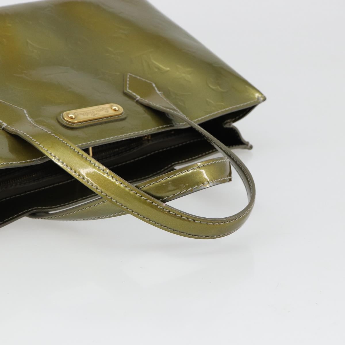 LOUIS VUITTON Vernis Wilshire PM Hand Bag Veil Amplession M91643 LV Auth 185720 - Jerrillo image 8