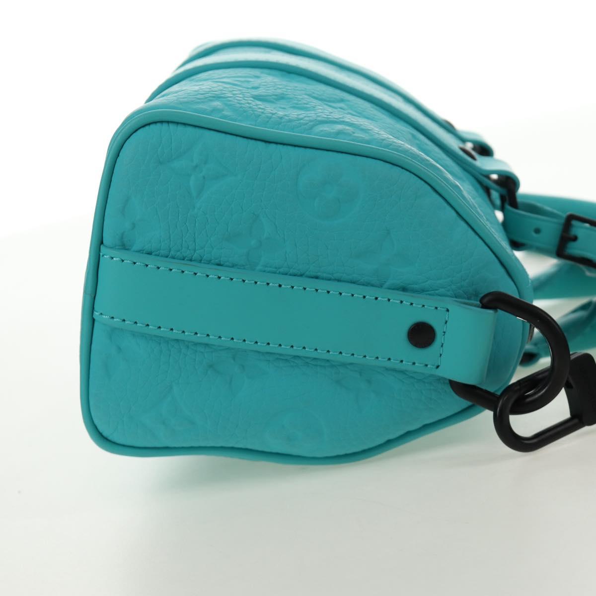 LOUIS VUITTON Taurillon Clemence Keepall Bandouliere 25 Bag M11996 Auth 185940SM - Jerrillo image 4