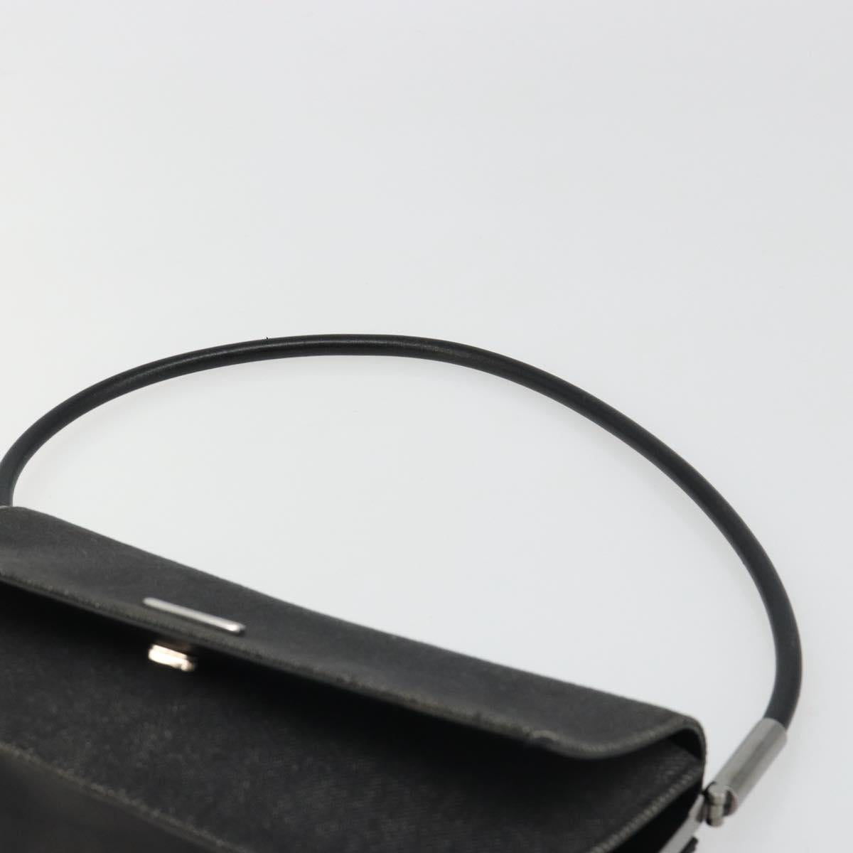 GUCCI Accessory Pouch Denim Black Silver 01235 Auth 185948A - Jerrillo image 8