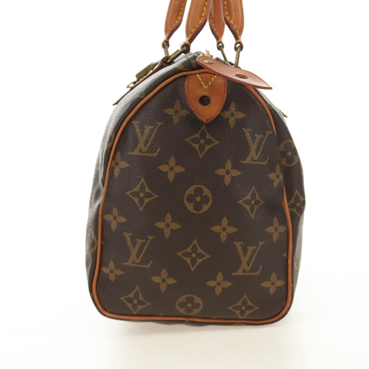 LOUIS VUITTON Monogram Speedy 25 Hand Bag M41528 LV Auth 186035SAV - Jerrillo image 3