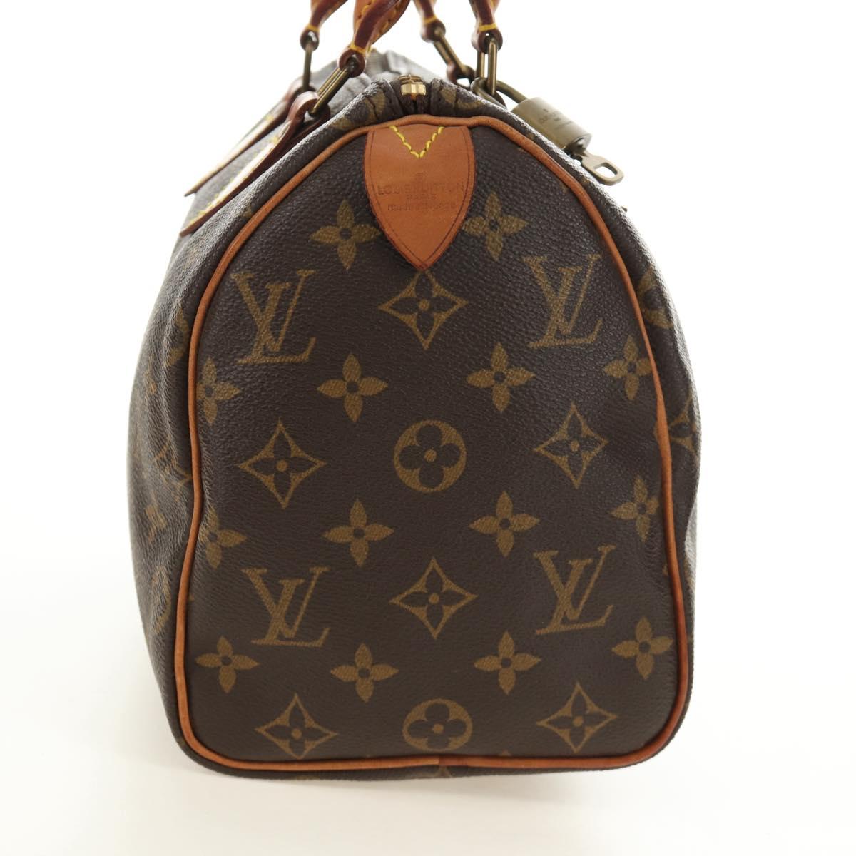 LOUIS VUITTON Monogram Speedy 25 Hand Bag M41528 LV Auth 186035SAV - Jerrillo image 4