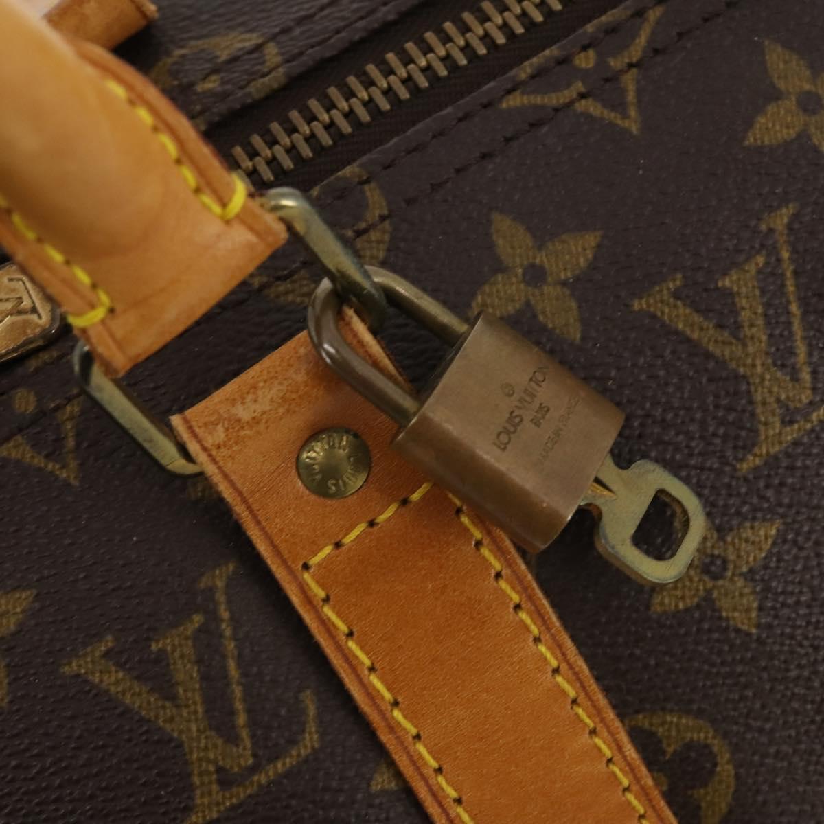 LOUIS VUITTON Monogram Keepall 50 Boston Bag M41426 LV Auth 186091A - Jerrillo image 9