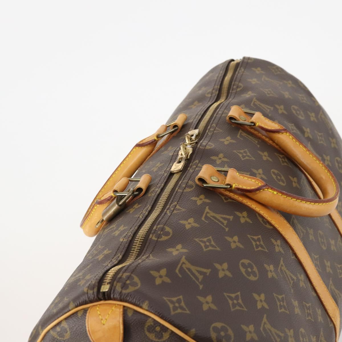 LOUIS VUITTON Monogram Keepall 50 Boston Bag M41426 LV Auth 186091A - Jerrillo image 6