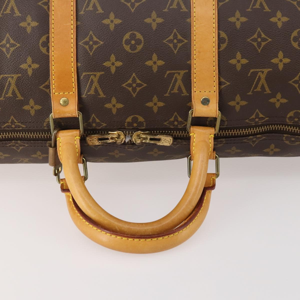 LOUIS VUITTON Monogram Keepall 50 Boston Bag M41426 LV Auth 186091A - Jerrillo image 7