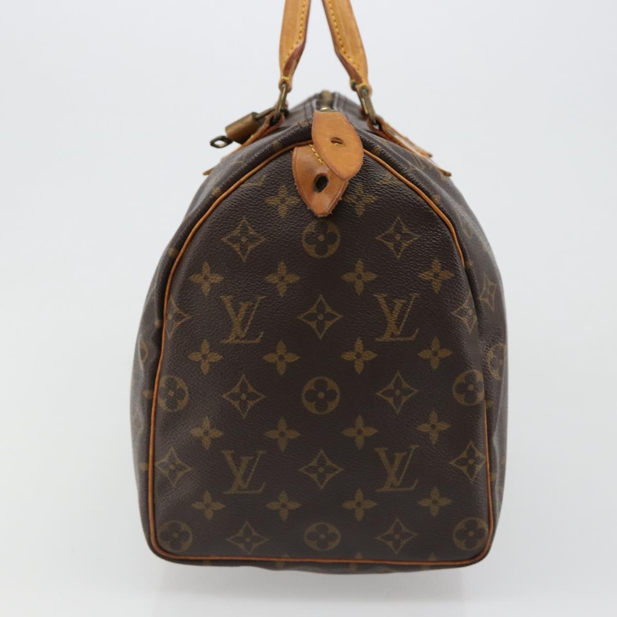 LOUIS VUITTON Monogram Speedy 35 Hand Bag M41524 LV Auth 186099A - Jerrillo image 3