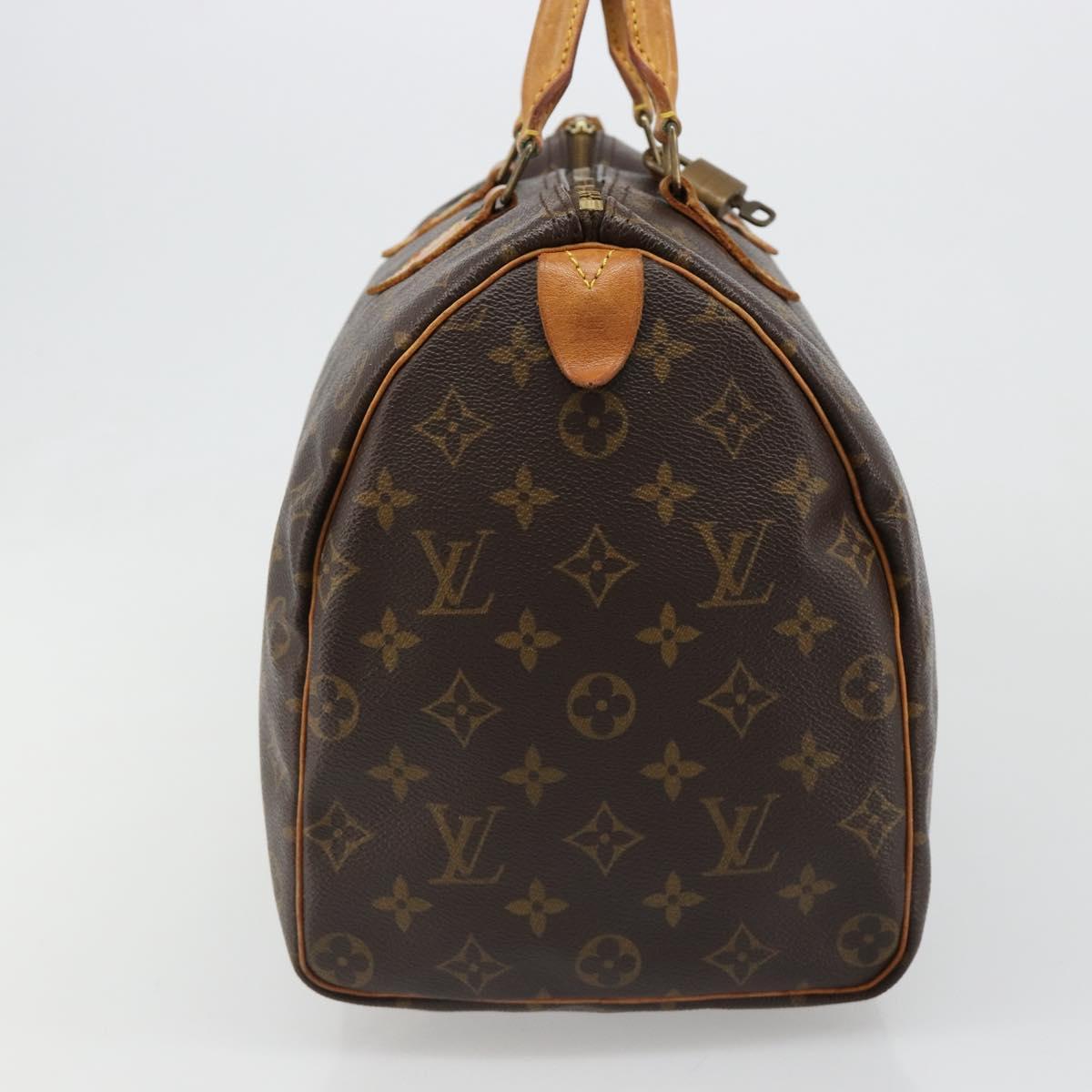 LOUIS VUITTON Monogram Speedy 35 Hand Bag M41524 LV Auth 186099A - Jerrillo image 4