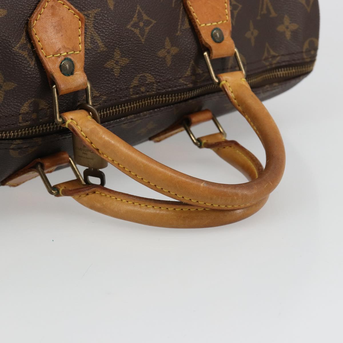 LOUIS VUITTON Monogram Speedy 35 Hand Bag M41524 LV Auth 186099A - Jerrillo image 7