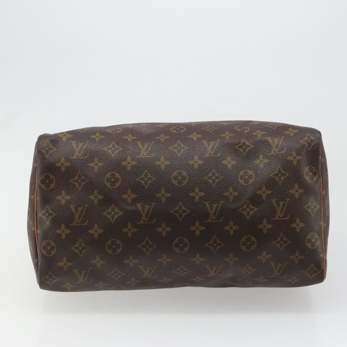 LOUIS VUITTON Monogram Speedy 35 Hand Bag M41524 LV Auth 186099A - Jerrillo image 5