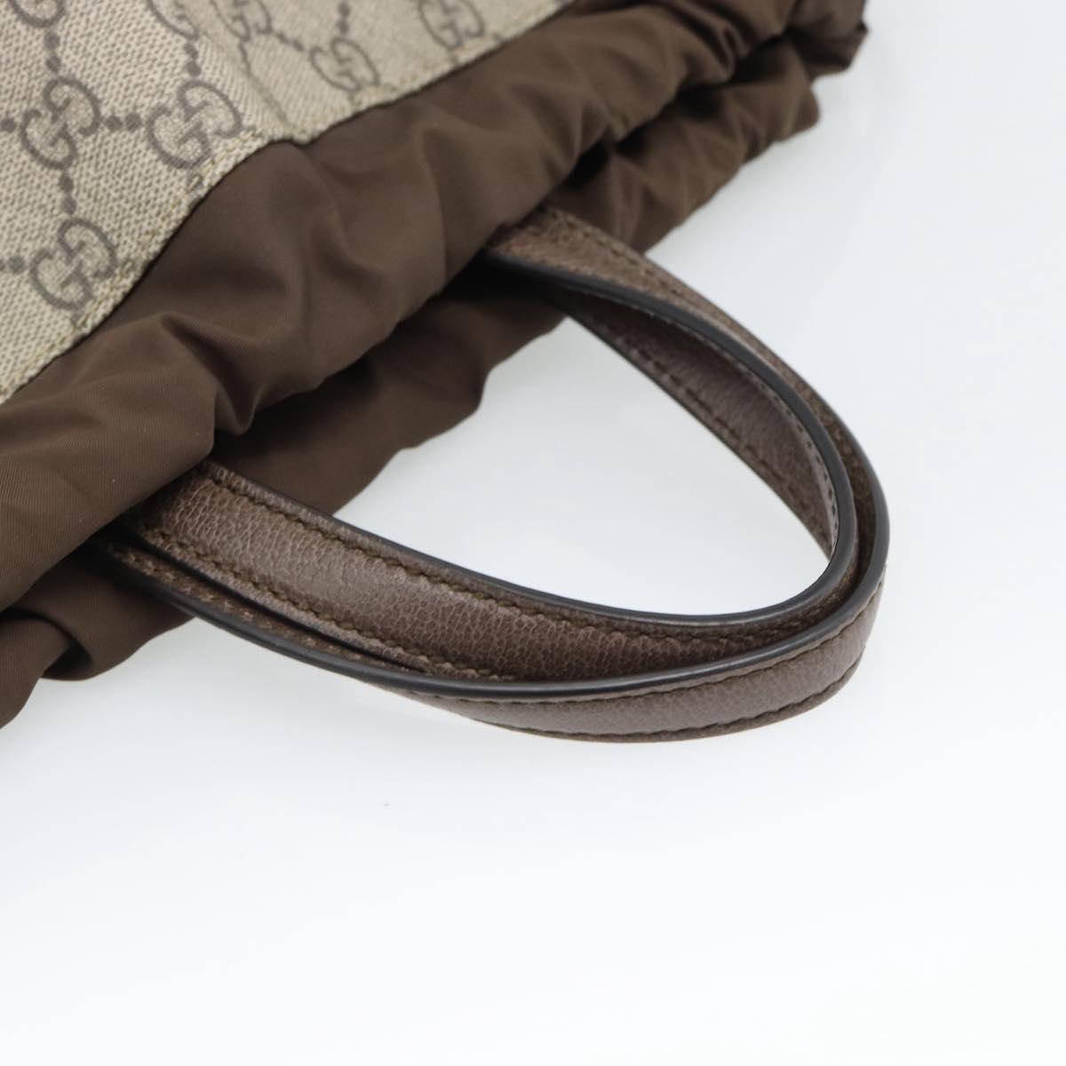 GUCCI GG Supreme Backpack PVC 2way Beige 473872 Auth 186117M - Jerrillo image 7