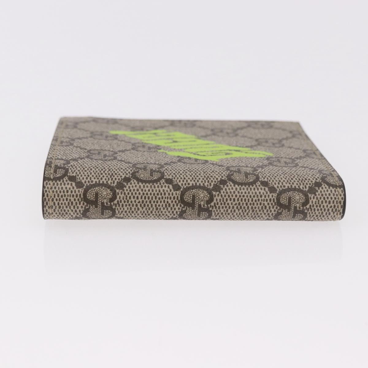 GUCCI GG Supreme Wallet PVC Beige 835323 Auth 186159M - Jerrillo image 4