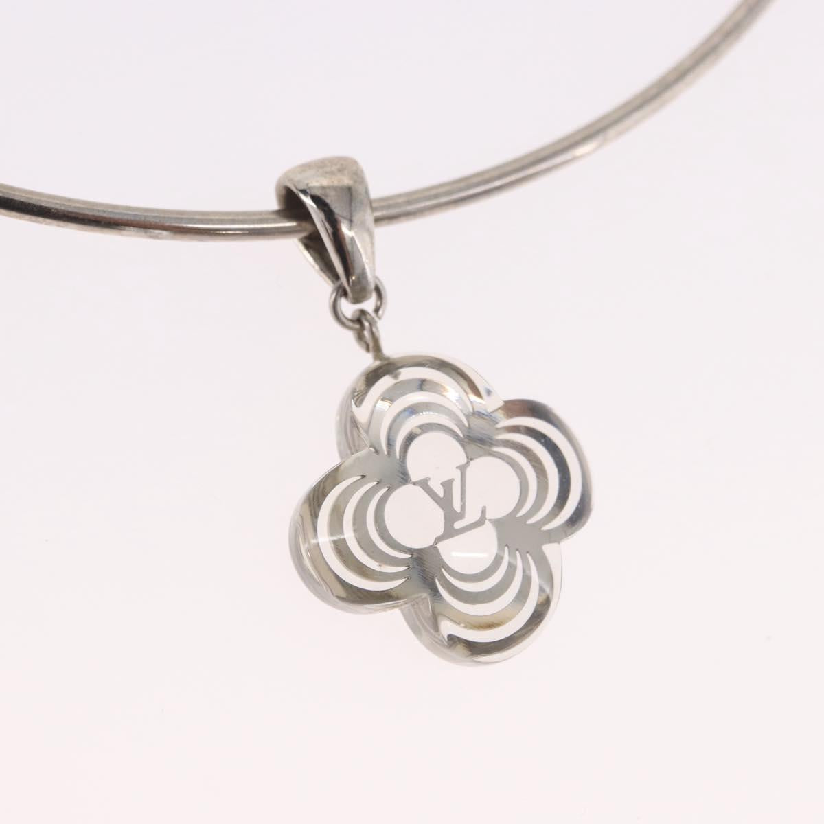 LOUIS VUITTON Corie Arafoli Choker metal Silver LV Auth 186177A - Jerrillo image 4
