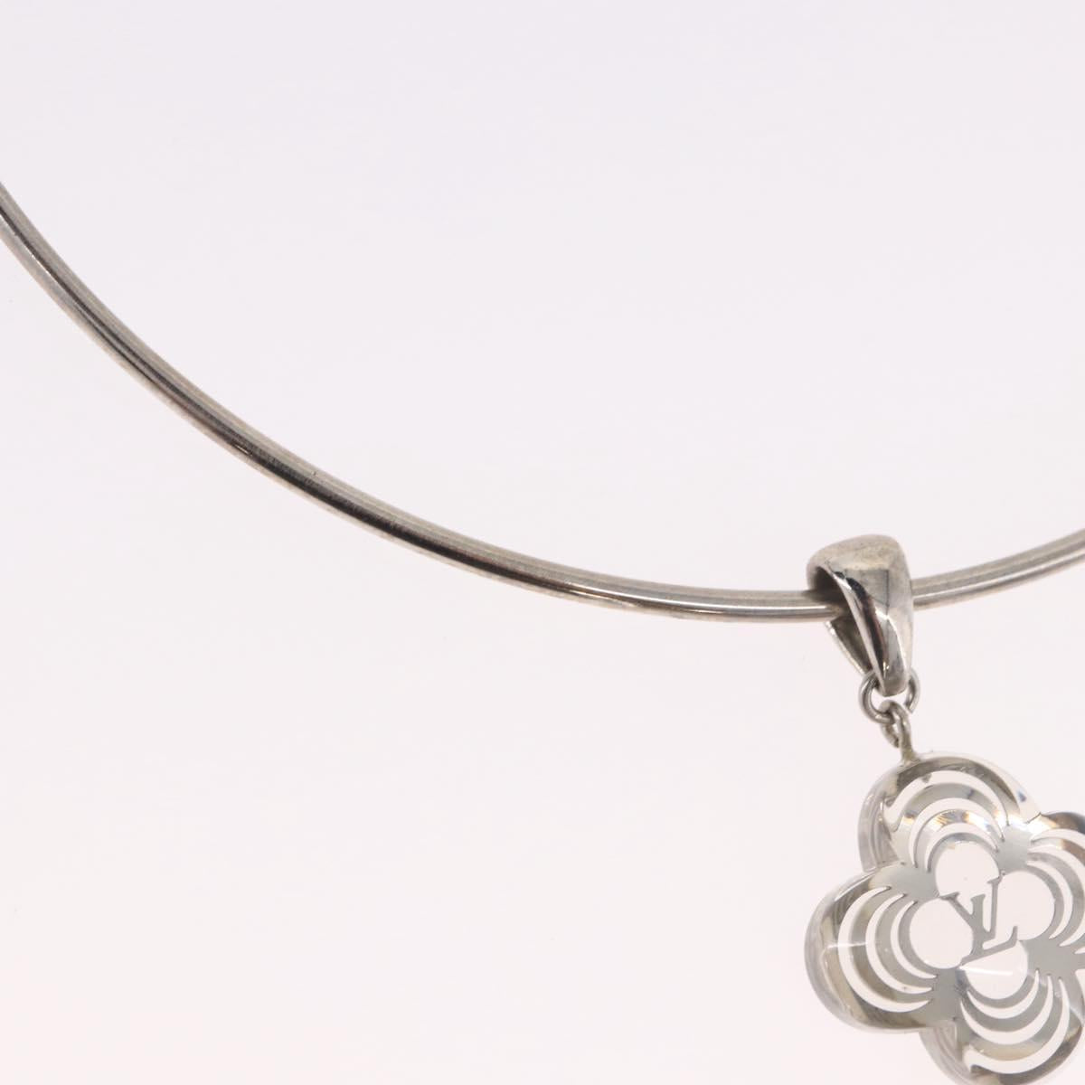 LOUIS VUITTON Corie Arafoli Choker metal Silver LV Auth 186177A - Jerrillo image 5