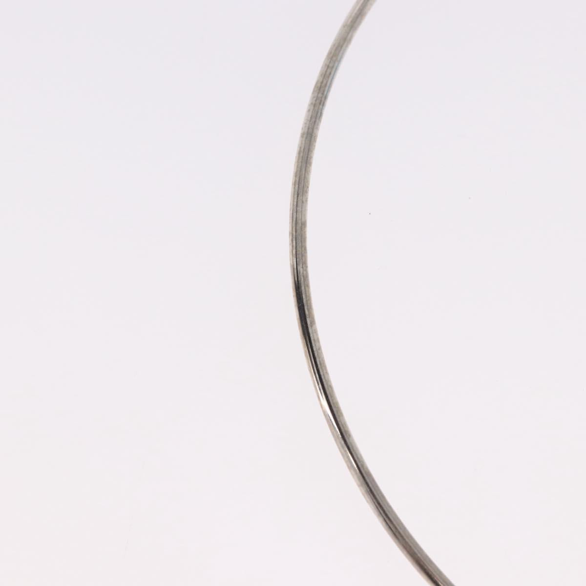 LOUIS VUITTON Corie Arafoli Choker metal Silver LV Auth 186177A - Jerrillo image 6