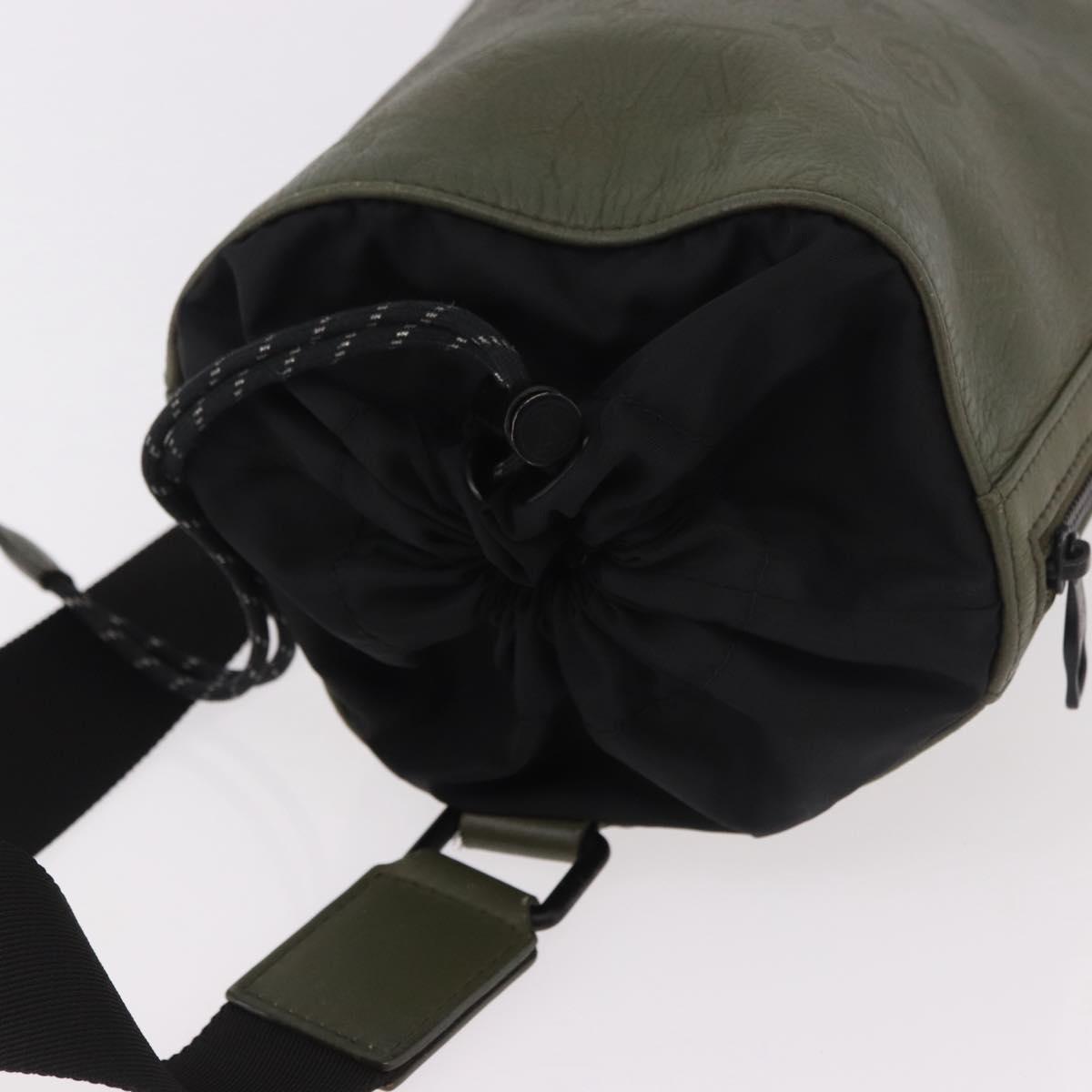 LOUIS VUITTON Monogram Shadow Chalk Sling Bag Green M44634 LV Auth 186190M - Jerrillo image 6