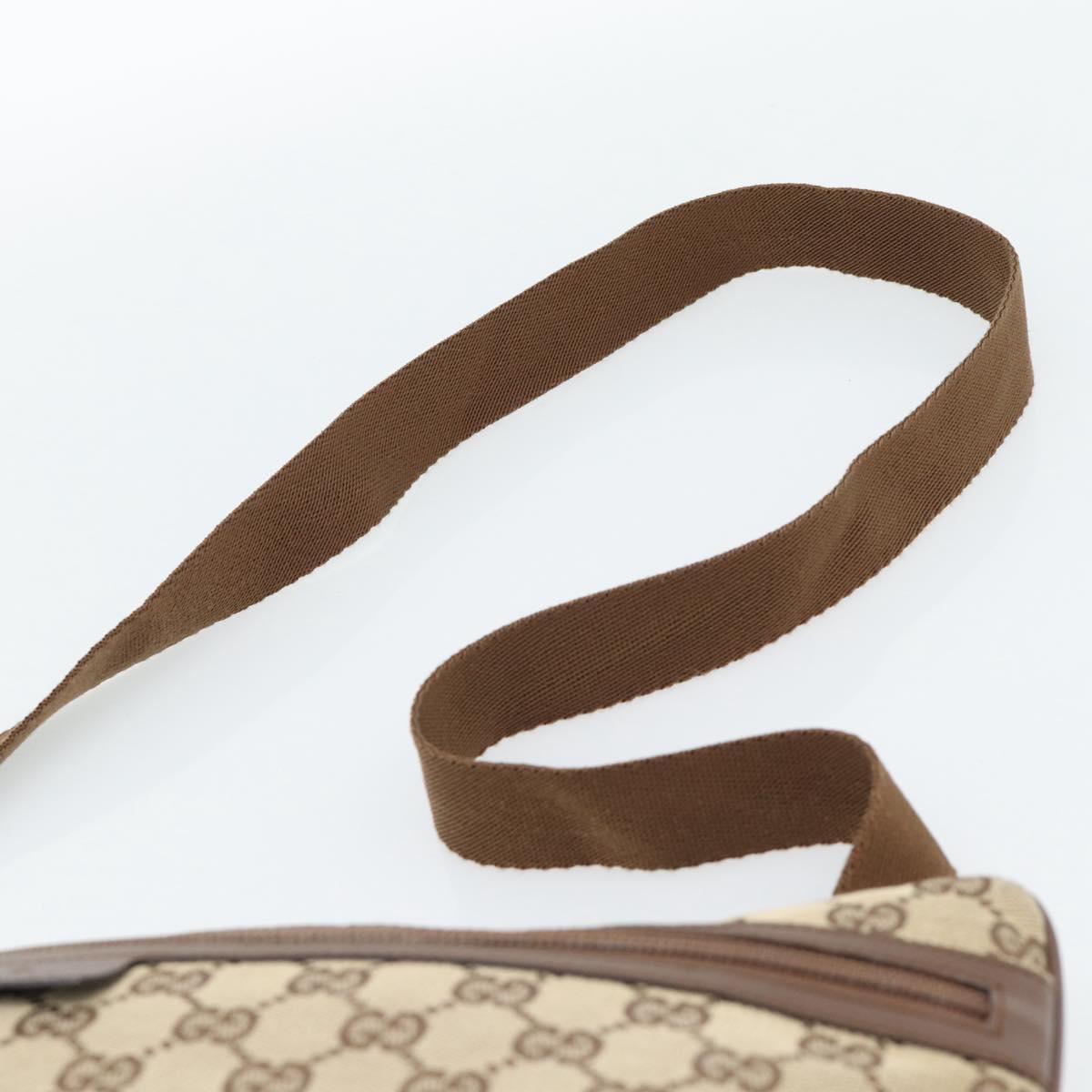 GUCCI GG Canvas Shoulder Bag Beige Silver 90477 Auth 186195A - Jerrillo image 8