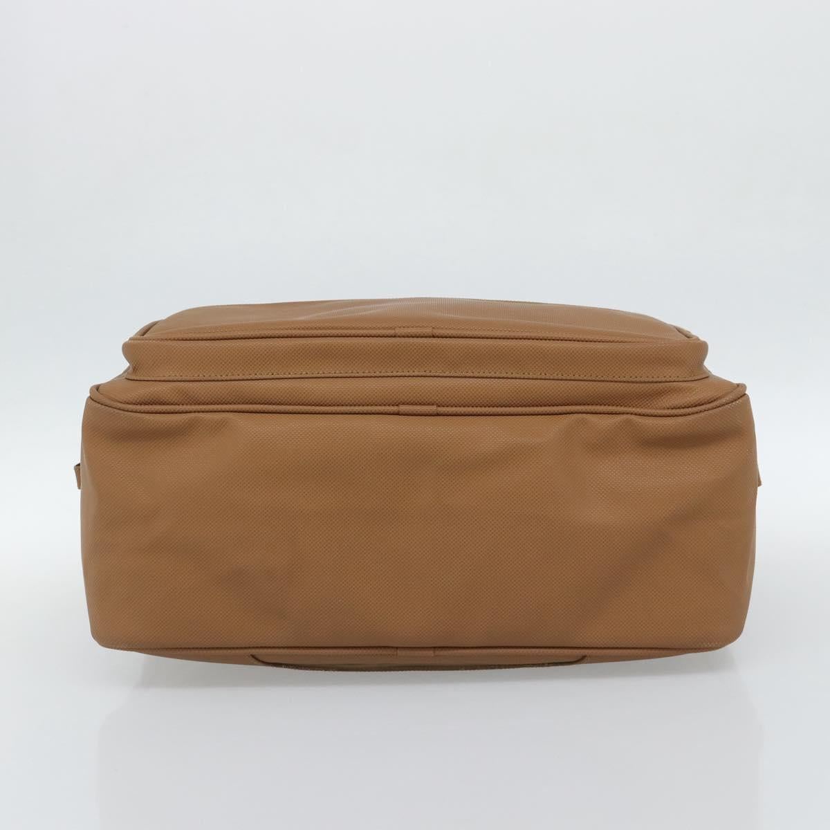 BOTTEGA VENETA Boston Bag PVC Canvas Beige Gold Auth 186272A - Jerrillo image 5