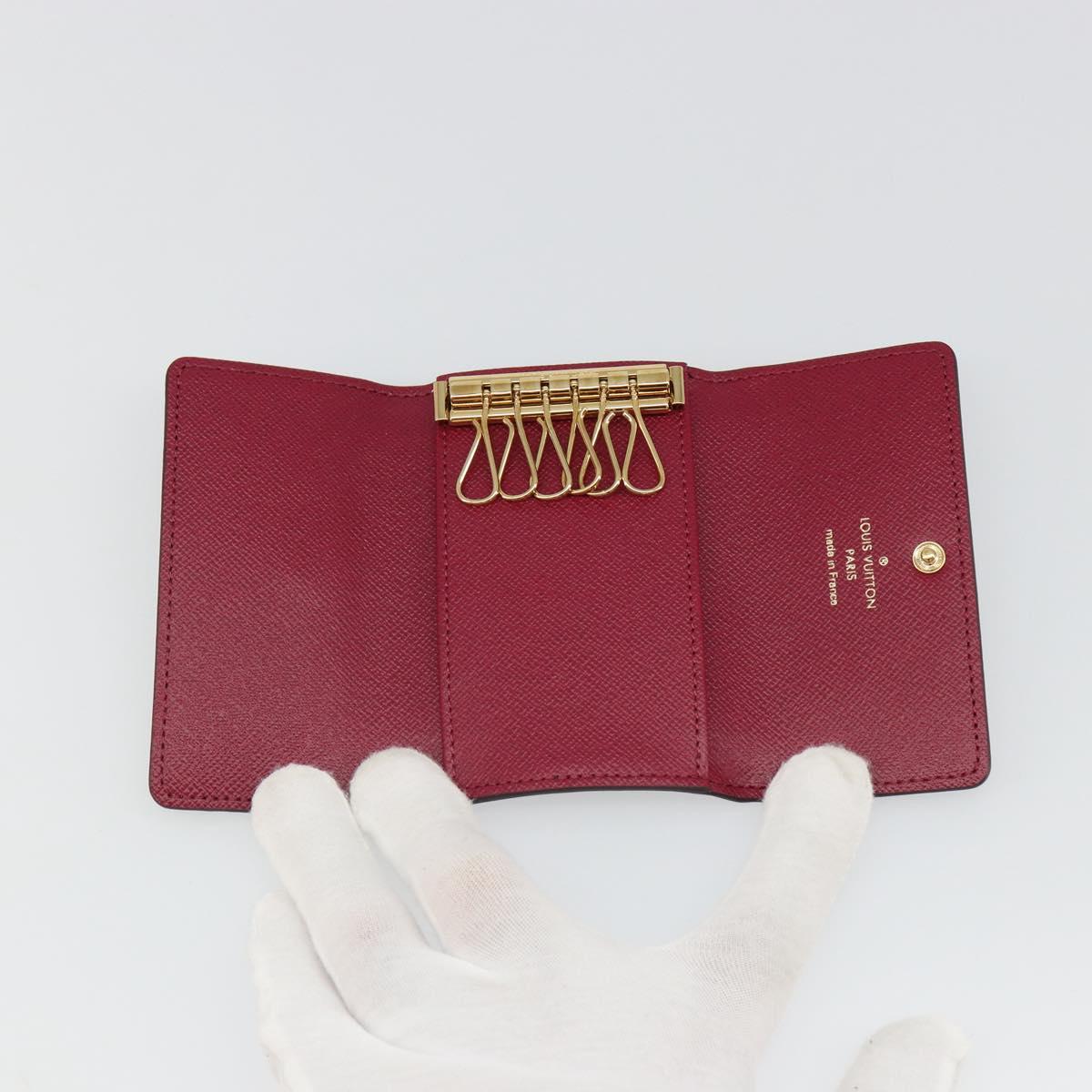 LOUIS VUITTON Monogram Multicles 6 Key Case Fuchsia M60701 LV Auth 186280V - Jerrillo image 9