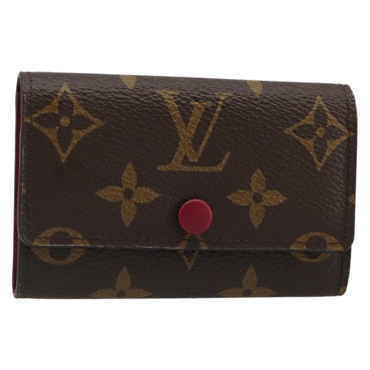 LOUIS VUITTON Monogram Multicles 6 Key Case Fuchsia M60701 LV Auth 186280V - Jerrillo