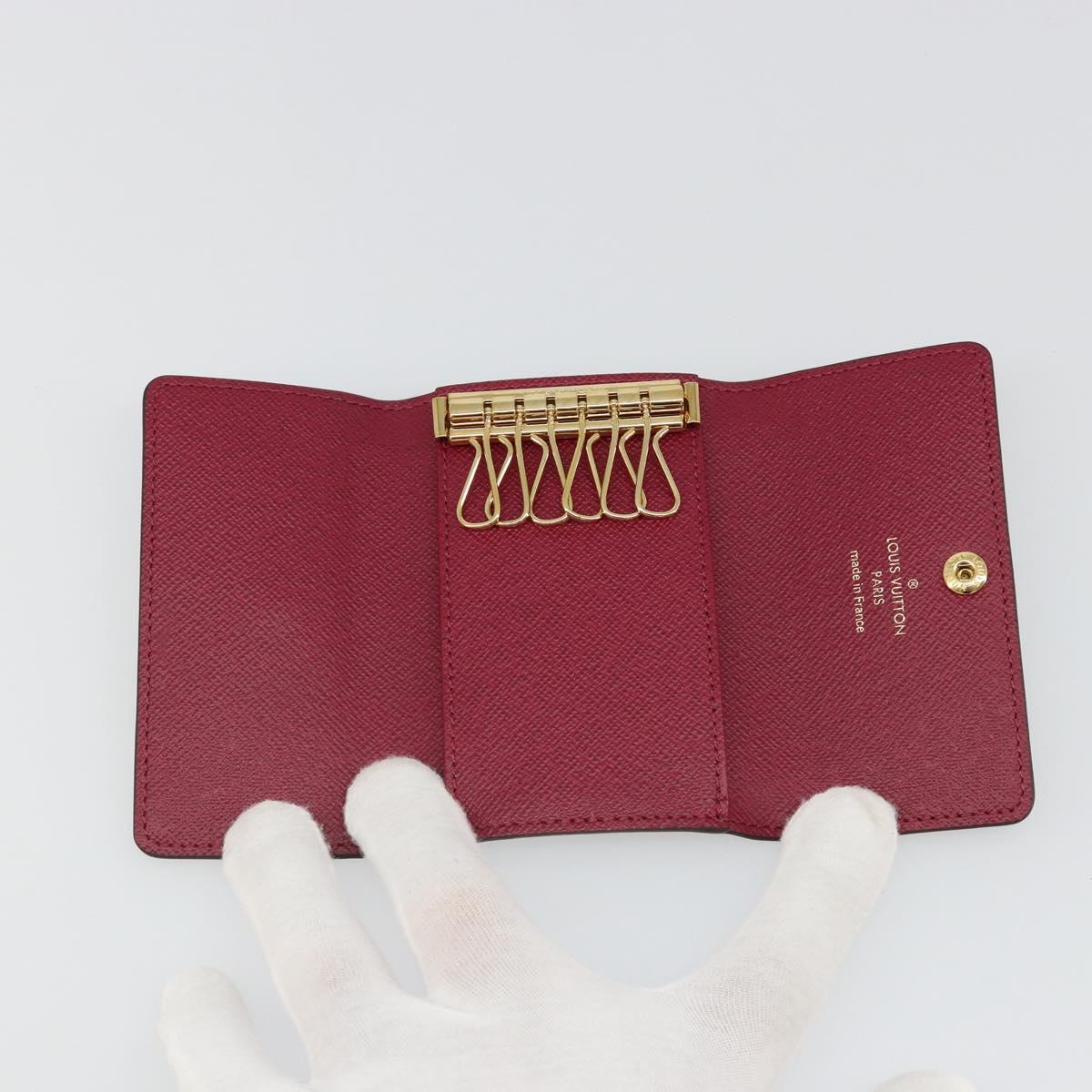 LOUIS VUITTON Monogram Multicles 6 Key Case Fuchsia M60701 LV Auth 186281V - Jerrillo image 8