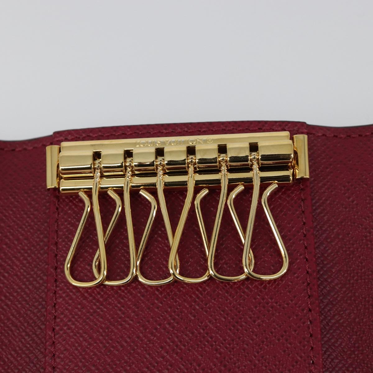 LOUIS VUITTON Monogram Multicles 6 Key Case Fuchsia M60701 LV Auth 186281V - Jerrillo image 9